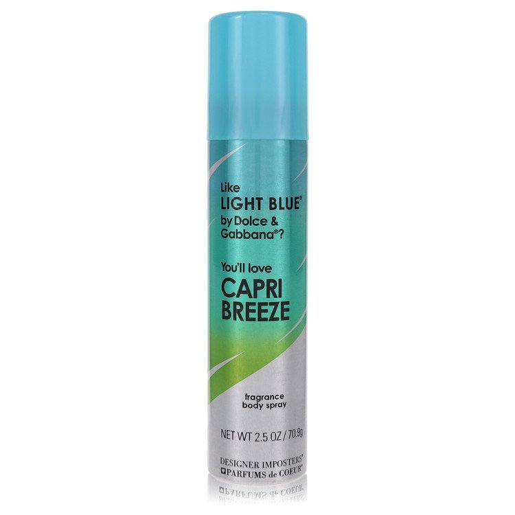 Designer Imposters Capri Breeze Body Spray By Parfums De Coeur - Size: 75 ml Body Spray