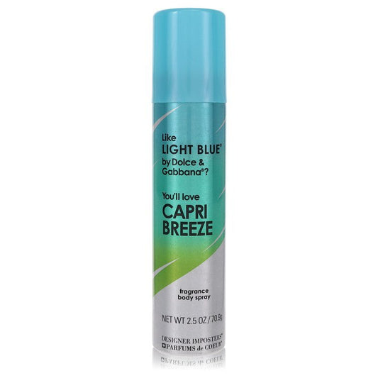 Designer Imposters Capri Breeze Body Spray By Parfums De Coeur - Size: 75 ml Body Spray