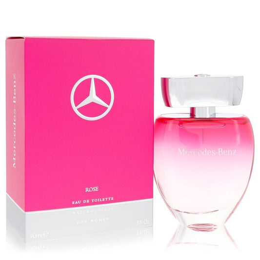 Mercedes Benz Rose Eau De Toilette Spray By Mercedes Benz - Size: 90 ml Eau De Toilette Spray
