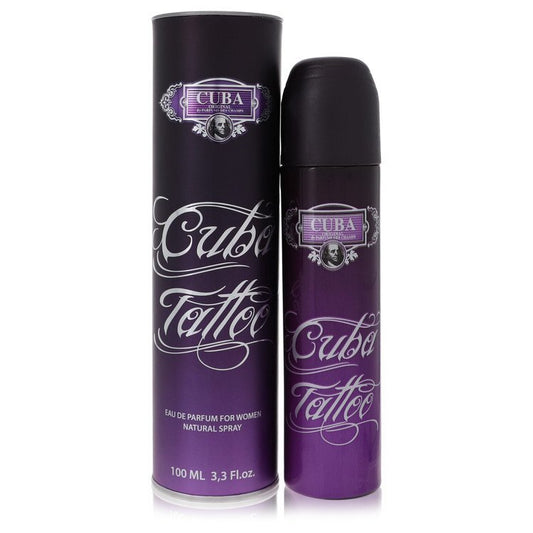 Cuba Tattoo Eau De Parfum Spray By Fragluxe - Size: 100 ml Eau De Parfum Spray