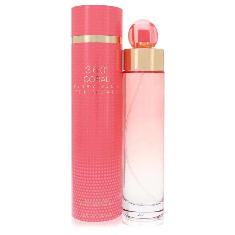 Perry Ellis 360 Coral Eau De Parfum Spray By Perry Ellis - Size: 200 ml Eau De Parfum Spray