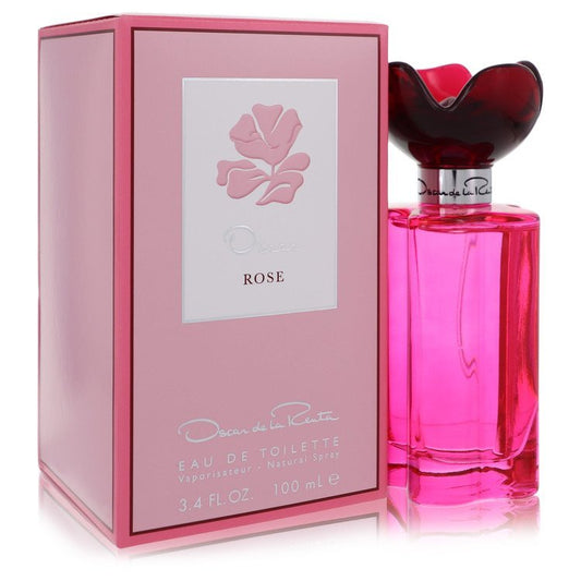 Oscar Rose Eau De Toilette Spray By Oscar De La Renta - Size: 100 ml Eau De Toilette Spray