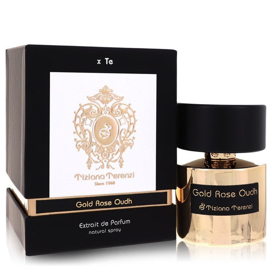 Gold Rose Oudh Eau De Parfum Spray (Unisex) By Tiziana Terenzi - Size: 100 ml Eau De Parfum Spray