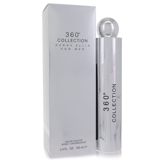 Perry Ellis 360 Collection Eau De Toilette Spray By Perry Ellis - Size: 100 ml Eau De Toilette Spray