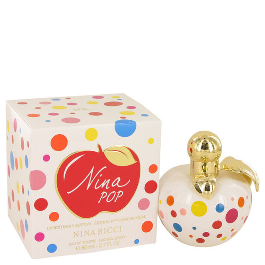 Nina Pop Eau De Toilette Spray (10th Birthday Edition) By Nina Ricci - Size: 80 ml Eau De Toilette Spray
