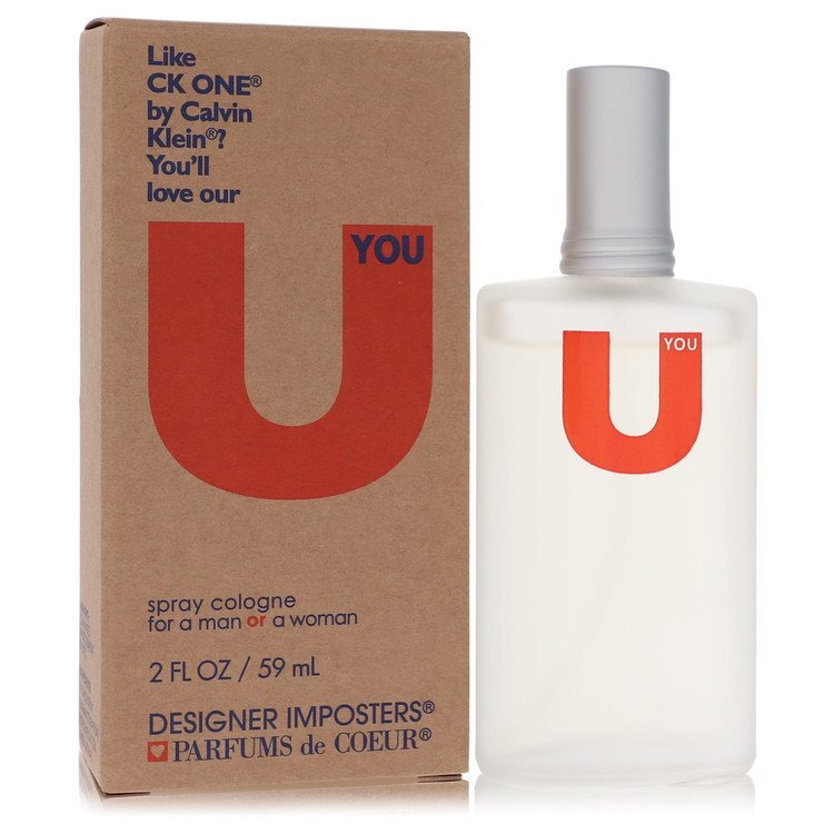 Designer Imposters U You Cologne Spray (Unisex) By Parfums De Coeur - Size: 60 ml Cologne Spray