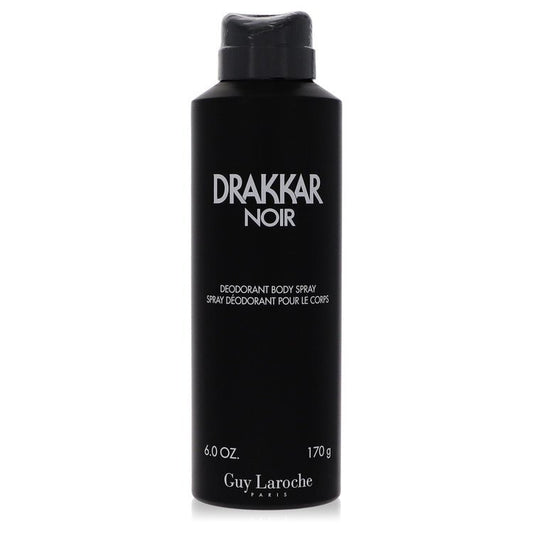 Drakkar Noir Deodorant Body Spray By Guy Laroche - Size: 172 ml Deodorant Body Spray
