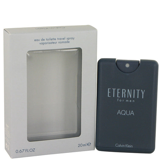 Eternity Aqua Mini EDT Spray By Calvin Klein - Size: 20 ml Mini EDT Spray