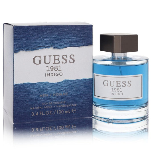 Guess 1981 Indigo Eau De Toilette Spray By Guess - Size: 100 ml Eau De Toilette Spray