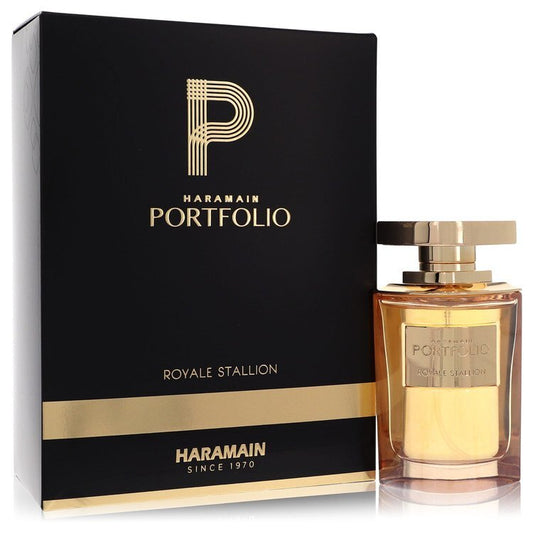 Al Haramain Portfolio Royale Stallion Eau De Parfum Spray By Al Haramain - Size: 75 ml Eau De Parfum Spray