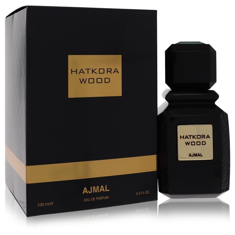 Hatkora Wood Eau De Parfum Spray (Unisex) By Ajmal - Size: 100 ml Eau De Parfum Spray