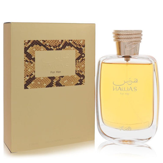 Hawas Eau De Parfum Spray By Rasasi - Size: 98 ml Eau De Parfum Spray