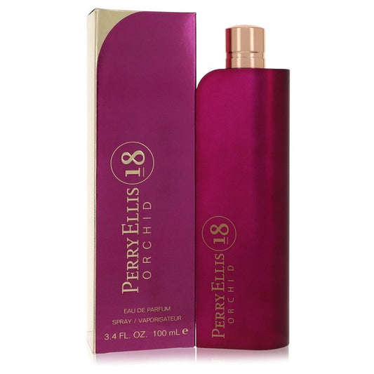 Perry Ellis 18 Orchid Eau De Parfum Spray By Perry Ellis - Size: 100 ml Eau De Parfum Spray