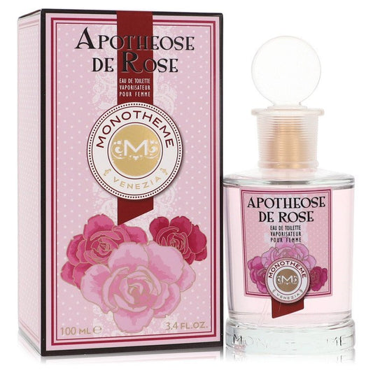 Apothose De Rose Eau De Toilette Spray By Monotheme - Size: 100 ml Eau De Toilette Spray