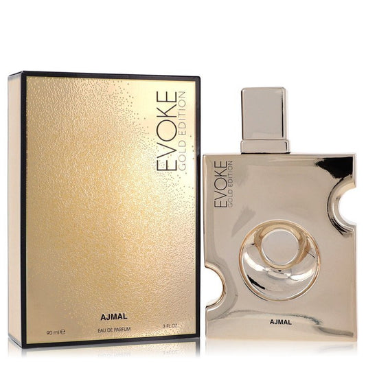 Ajmal Evoke Gold Eau De Parfum Spray By Ajmal - Size: 90 ml Eau De Parfum Spray