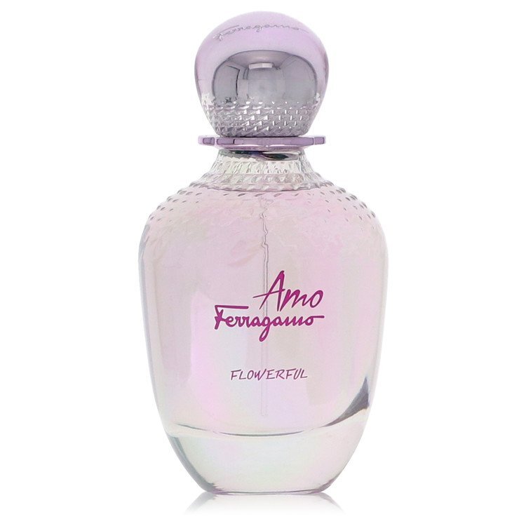 Amo Flowerful Eau De Toilette Spray (Tester) By Salvatore Ferragamo - Size: 100 ml Eau De Toilette Spray
