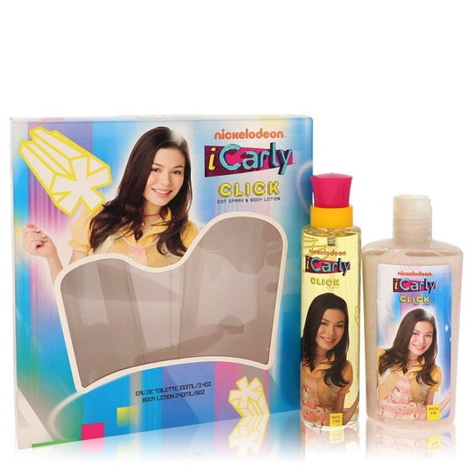 Icarly Click Gift Set By Marmol & Son - Size: 3.4 oz Eau De Toilette Spray + 8 oz Body Lotion