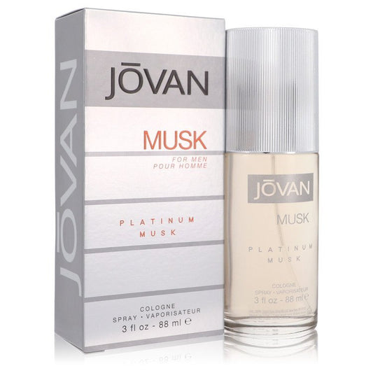 Jovan Platinum Musk Cologne Spray By Jovan - Size: 90 ml Cologne Spray