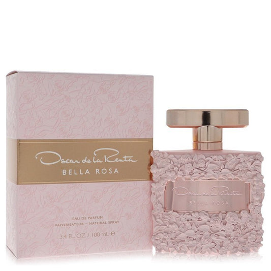 Bella Rosa Eau De Parfum Spray By Oscar De La Renta - Size: 100 ml Eau De Parfum Spray