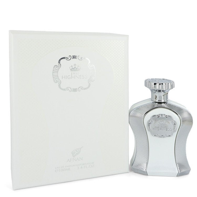 His Highness White Vii Eau De Parfum Spray By Afnan - Size: 100 ml Eau De Parfum Spray