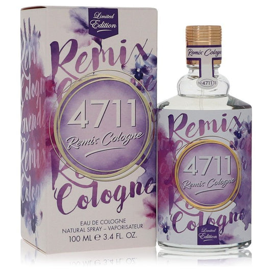 4711 Remix Lavender Eau De Cologne Spray (Unisex) By 4711 - Size: 100 ml Eau De Cologne Spray