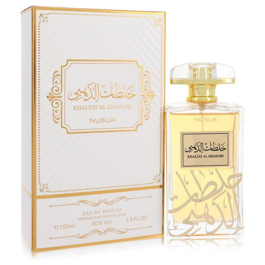 Khaltat Al Dhahabi Eau De Parfum Spray (Unisex) By Nusuk - Size: 100 ml Eau De Parfum Spray