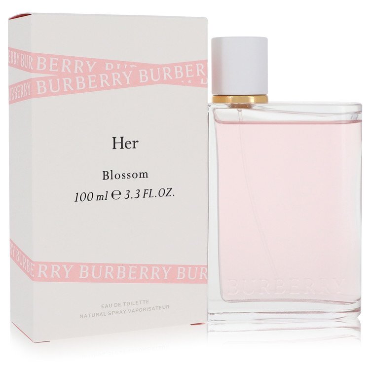 Burberry Her Blossom Eau De Toilette Spray By Burberry - Size: 100 ml Eau De Toilette Spray