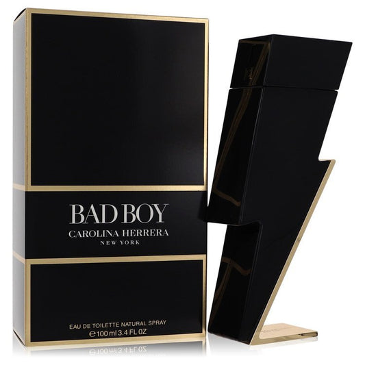 Bad Boy Eau De Toilette Spray By Carolina Herrera - Size: 100 ml Eau De Toilette Spray