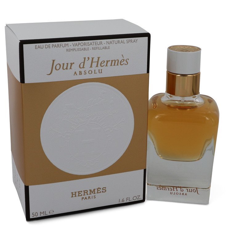 Jour D'hermes Absolu Eau De Parfum Spray Refillable By Hermes - Size: 50 ml Eau De Parfum Spray Refillable