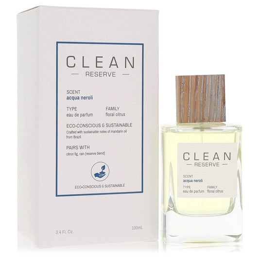Clean Reserve Acqua Neroli Eau De Parfum Spray By Clean - Size: 100 ml Eau De Parfum Spray