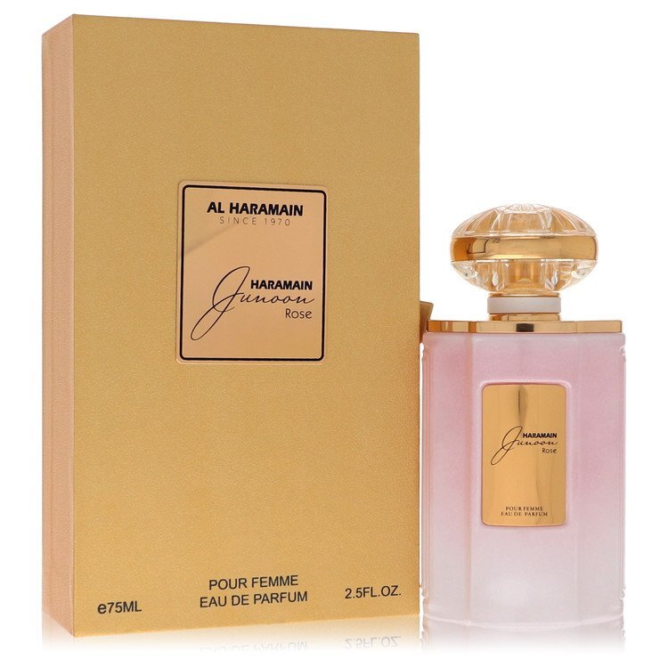 Al Haramain Junoon Rose Eau De Parfum Spray By Al Haramain - Size: 75 ml Eau De Parfum Spray