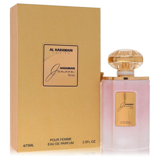 Al Haramain Junoon Rose Eau De Parfum Spray By Al Haramain - Size: 75 ml Eau De Parfum Spray