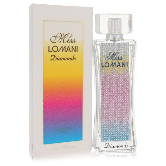 Miss Lomani Diamonds Eau De Parfum Spray By Lomani - Size: 100 ml Eau De Parfum Spray