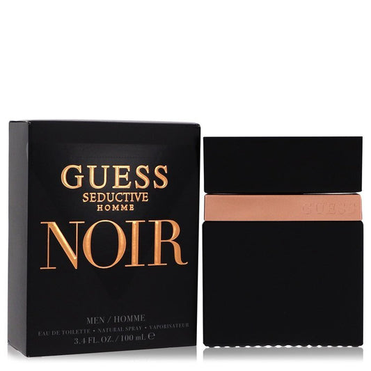 Guess Seductive Homme Noir Eau De Toilette Spray By Guess - Size: 100 ml Eau De Toilette Spray