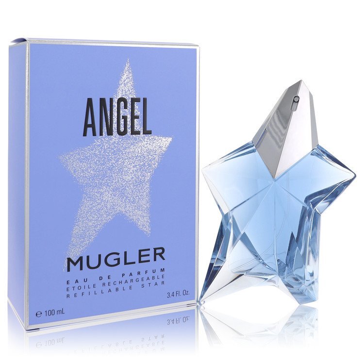 Angel Standing Star Eau De Parfum Spray Refillable By Thierry Mugler - Size: 100 ml Standing Star Eau De Parfum Spray Refillable