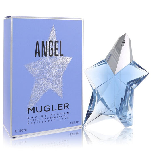 Angel Standing Star Eau De Parfum Spray Refillable By Thierry Mugler - Size: 100 ml Standing Star Eau De Parfum Spray Refillable