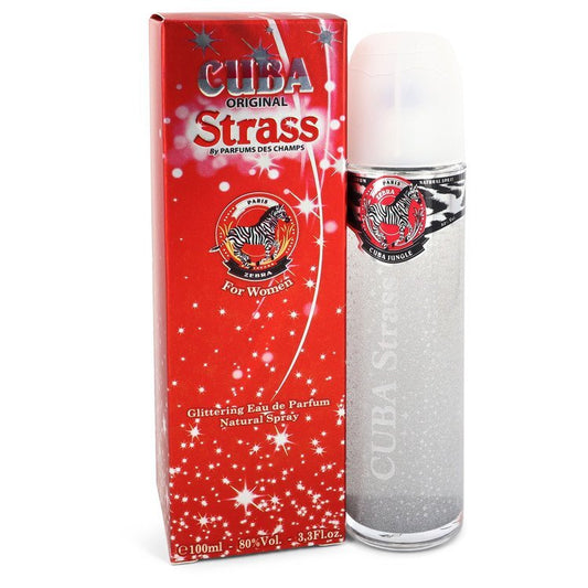 Cuba Strass Zebra Eau De Parfum Spray By Fragluxe - Size: 100 ml Eau De Parfum Spray
