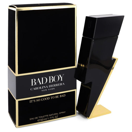 Bad Boy Eau De Toilette Spray By Carolina Herrera - Size: 50 ml Eau De Toilette Spray