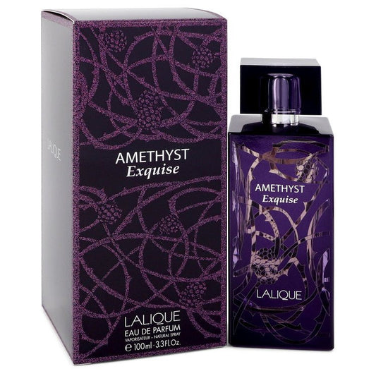Lalique Amethyst Exquise Eau De Parfum Spray By Lalique - Size: 100 ml Eau De Parfum Spray