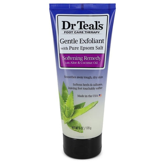 Dr Teal's Gentle Exfoliant With Pure Epson Salt Gentle Exfoliant with Pure Epsom Salt Softening Remedy with Aloe & Coconut Oil (Unisex) By Dr Teal's - Size: 177 ml Gentle Exfoliant with Pure Epsom Salt Softening Remedy with Aloe & Coconut Oil