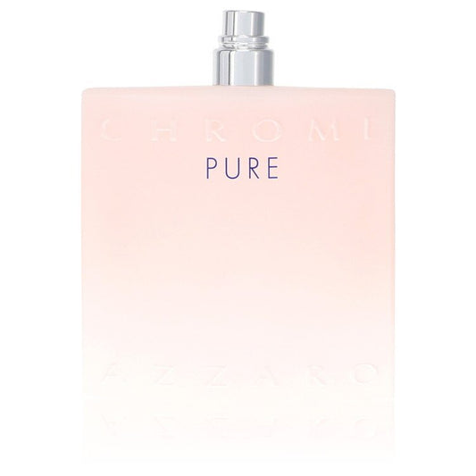 Chrome Pure Eau De Toilette Spray (Tester) By Azzaro - Size: 100 ml Eau De Toilette Spray