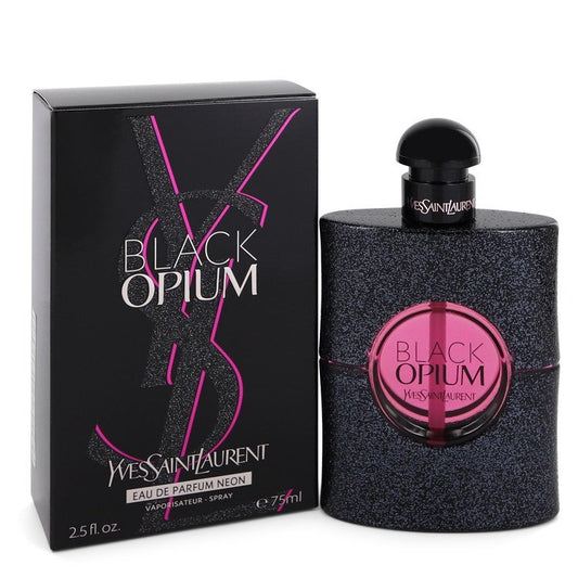 Black Opium Eau De Parfum Neon Spray By Yves Saint Laurent - Size: 75 ml Eau De Parfum Neon Spray