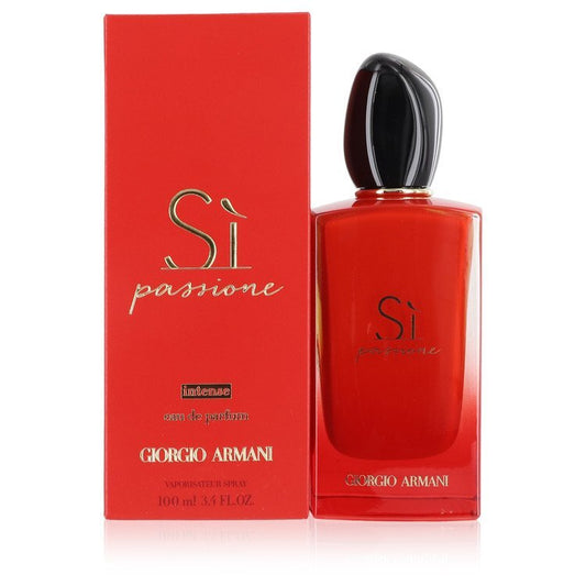Armani Si Passione Intense Eau De Parfum Spray von Giorgio Armani – Größe: 100 ml Eau De Parfum Spray