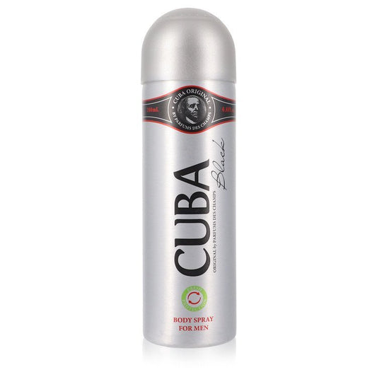 Cuba Black Body Spray By Fragluxe - Size: 195 ml Body Spray