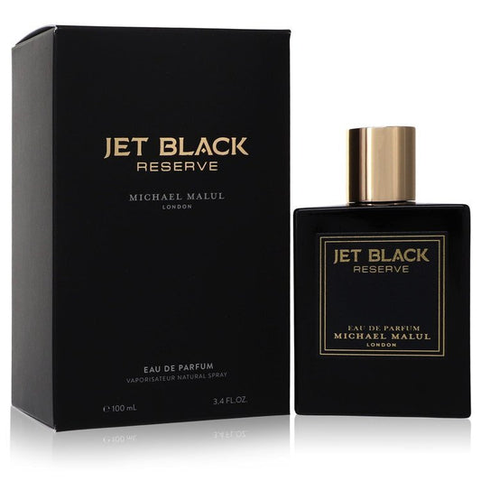 Jet Black Reserve Eau De Parfum Spray By Michael Malul - Size: 100 ml Eau De Parfum Spray
