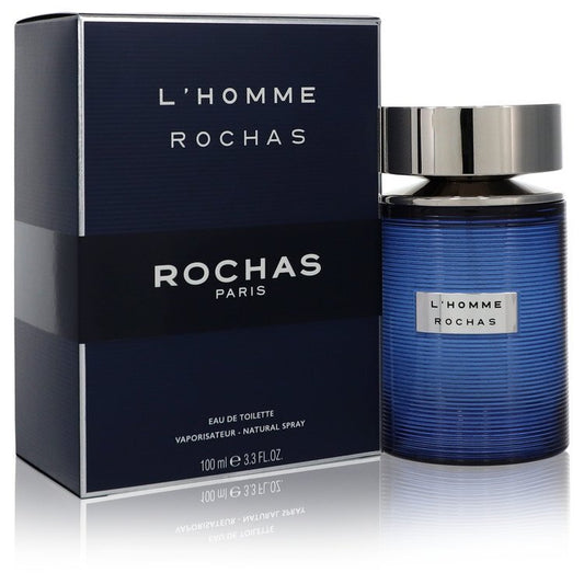 L'homme Rochas Eau De Toilette Spray By Rochas - Size: 100 ml Eau De Toilette Spray