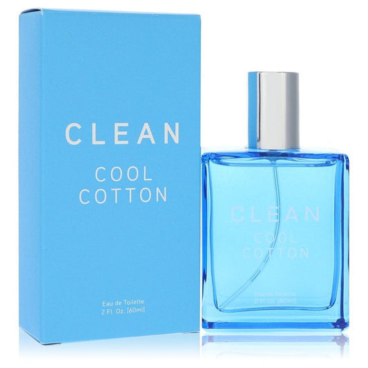 Clean Cool Cotton Eau De Toilette Spray By Clean - Size: 60 ml Eau De Toilette Spray