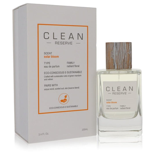 Clean Reserve Solar Bloom Eau De Parfum Spray (Unisex) By Clean - Size: 100 ml Eau De Parfum Spray