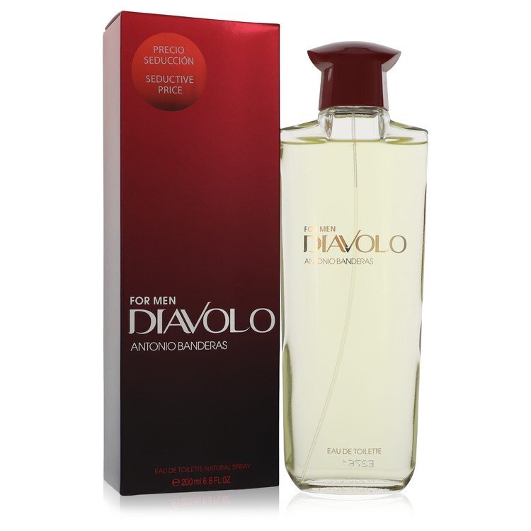 Diavolo Eau De Toilette Spray By Antonio Banderas - Size: 200 ml Eau De Toilette Spray
