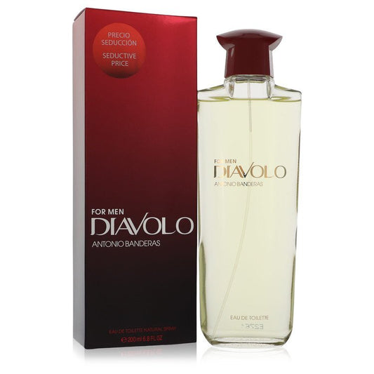 Diavolo Eau De Toilette Spray By Antonio Banderas - Size: 200 ml Eau De Toilette Spray